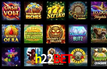 A Popularidade dos Caça-Níqueis no h22bet